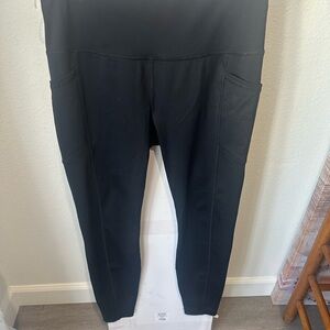 Black High-Waisted Leggings